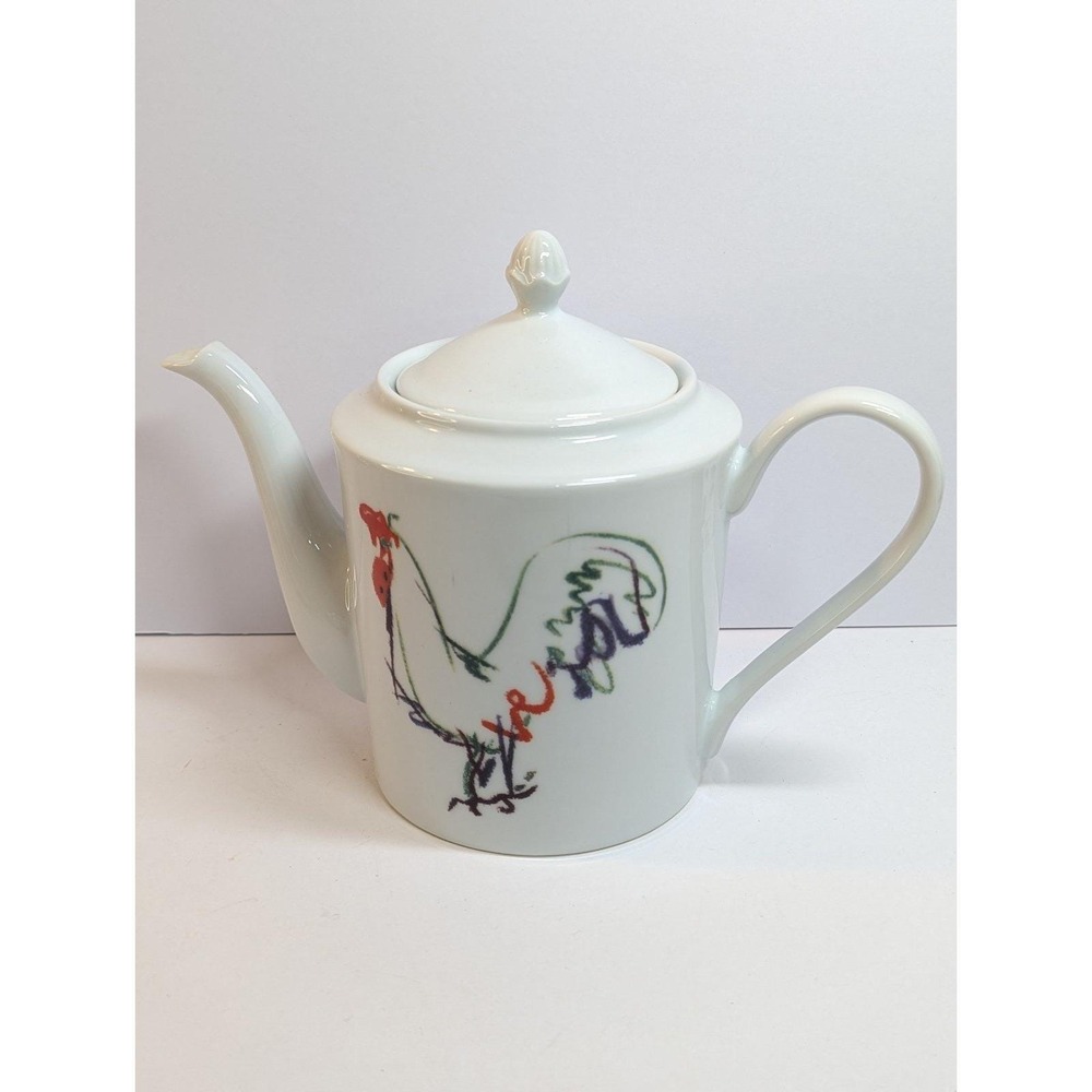Decor Design‎ 7 in Rooster Teapot